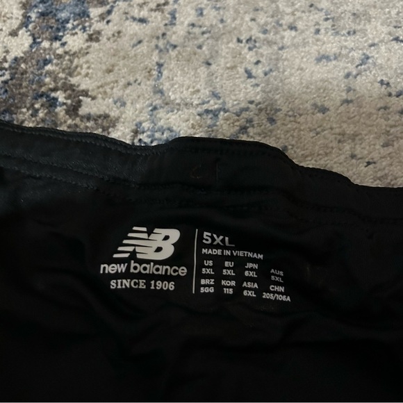 NWT New Balance Navy Blue Dry Wick inner Brief Lining Athletic Shorts Size 5XL - Picture 3 of 7